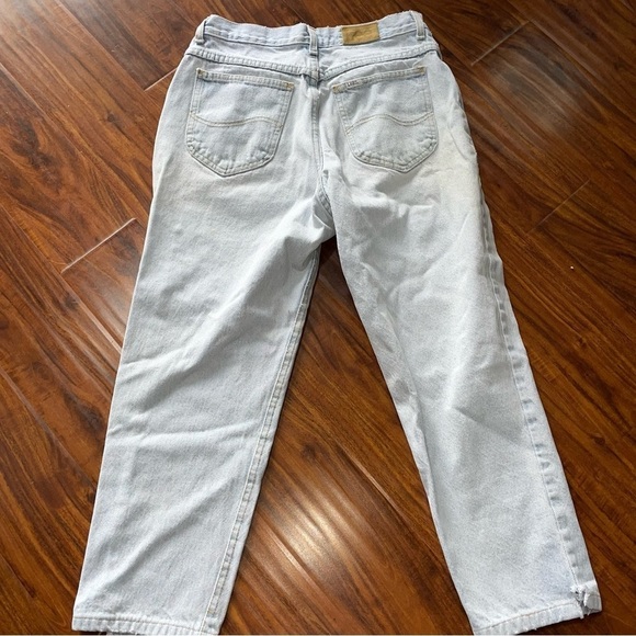 Vintage 90s Lee High Waisted Light Washed Jeans Size 27x24 Y2K - Picture 8 of 9